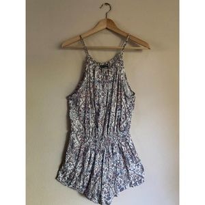 Brandy Melville Floral Romper